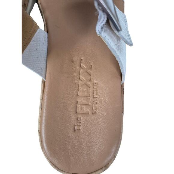 The Flexx Woodstock Slide Sandal In White Delux  Sz 7.5 EUC - Picture 5 of 6